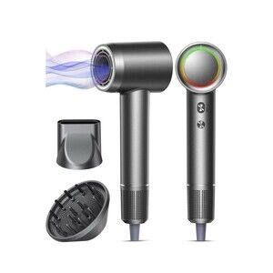 Alloom Pro Hair Dryer Fast Drying In Minutes High-Speed w Negative Ions Diffuser
